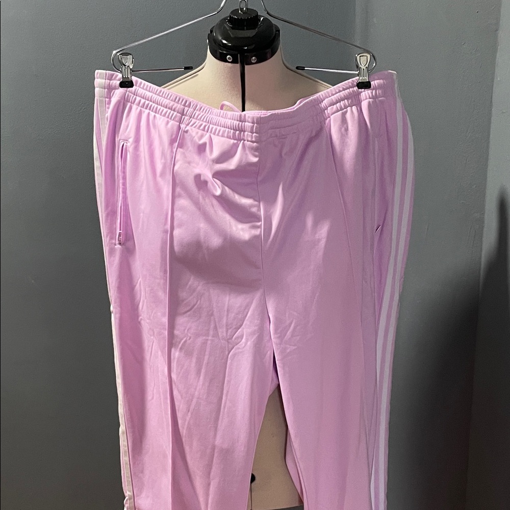 Adidas Soft Pink Athletic Pants Size-3X NWT